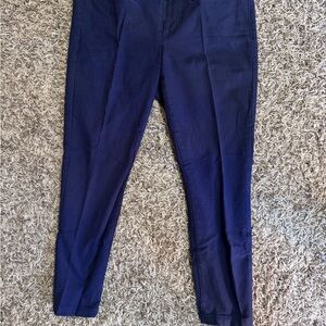 Gap Women’s  Navy Pants size 12. Skinny ankle